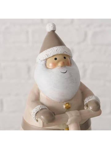 Boltze Figurka dekoracyjna "Augustus" w kolorze beżowym - wys. 18 cm