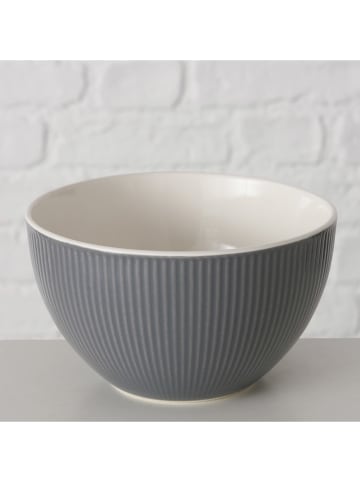 Boltze Miska "Ranura" w kolorze ciemnoszarym do musli - Ø 12,5 cm