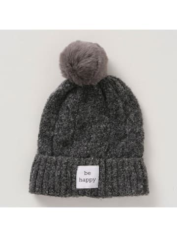 Boltze Mütze "Elly" in Dunkelgrau