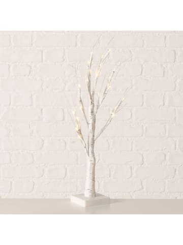 Boltze LED-Dekobaum "Jura" in Weiß - (H)53 cm