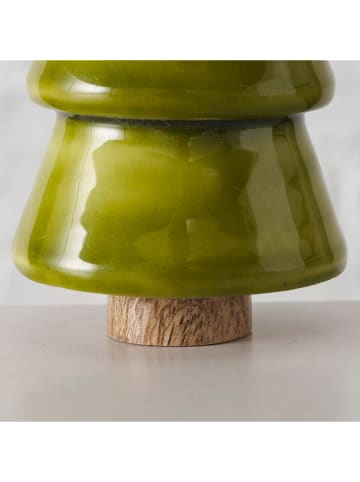Boltze Dekoaufsteller "Freya" in Hellgrün - (H)12 cm