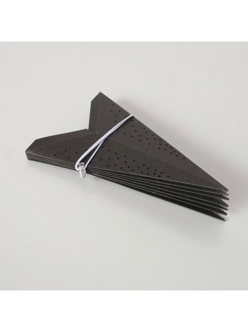 Boltze Dekoanhänger "Kassina" in Schwarz - (H)16,5 x Ø 50 cm