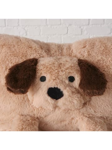 Boltze Poduszka "Noah" w kolorze jasnobrązowo-białym - 32 x 32 cm