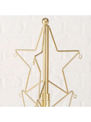 Boltze Dekoaufsteller "Arika" in Gold - (B)44,5 x (H)70 x (T)44,5 cm