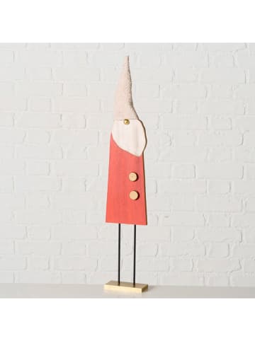 Boltze Dekofigur "Gomas" in Rot/ Weiß - (H)71 cm