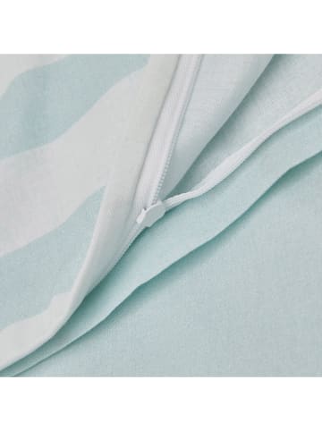 Boltze Komplet pościeli "Fynn" w kolorze jasnobrązowo-błękitnym