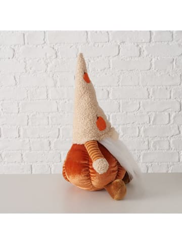 Boltze Dekofigur "Elvin" in Beige/ Orange - (H)35 cm