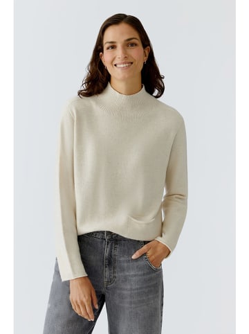 Oui Pullover in Creme