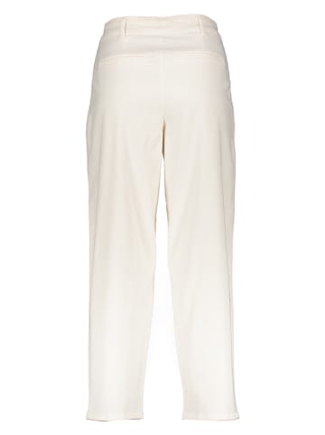 Oui Spodnie w kolorze kremowym