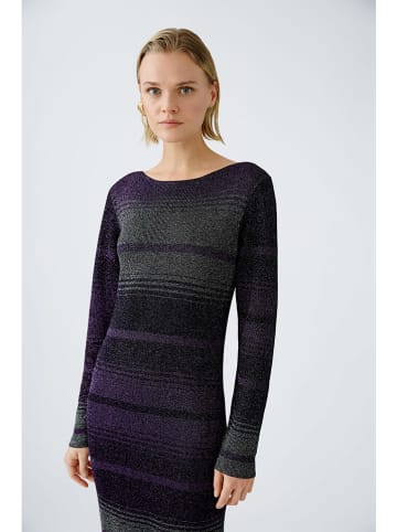 Oui Sukienka w kolorze szaro-fioletowym