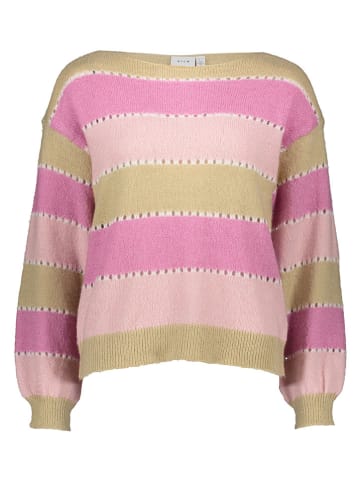 Trui "Razy" beige/roze/lichtroze