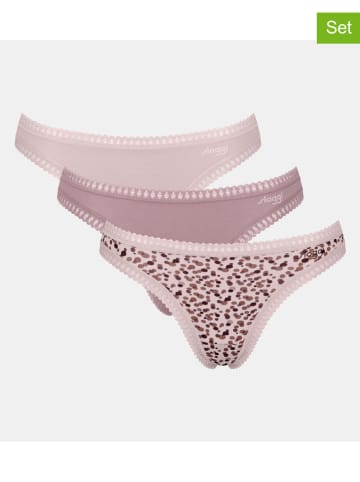 Sloggi Stringi (3 pary) "Go Crush"