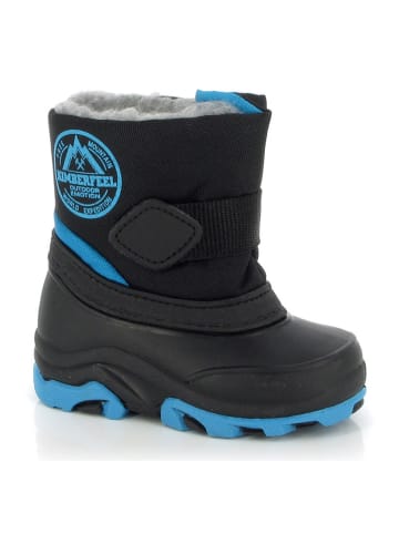 Kimberfeel Winterstiefel in Schwarz/ Blau