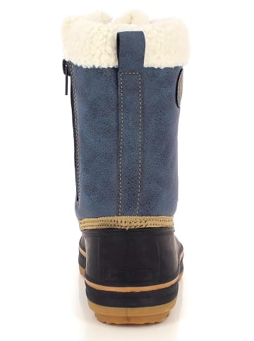 Kimberfeel Winterlaarzen "Bengal" blauw