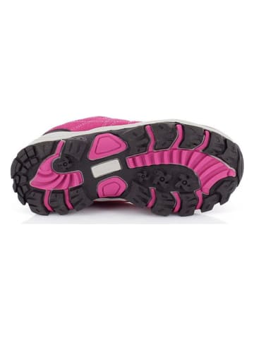 Kimberfeel Skórzane buty trekkingowe "Griou" w kolorze różowym