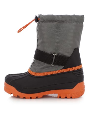 Kimberfeel Winterstiefel "Logan" in Grau/ Orange