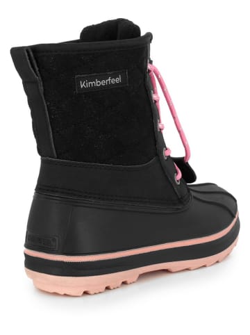 Kimberfeel Winterstiefel "Noor" in Schwarz/ Rosa