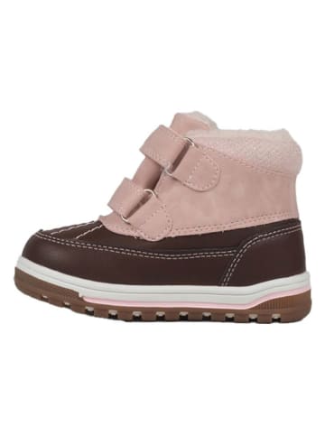 Kimberfeel Winterboots "Thais" lichtroze/bruin