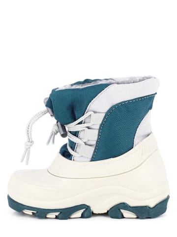 Kimberfeel Winterstiefel "Tyfen" in Weiß/ Türkis