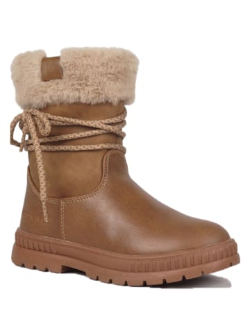 Kimberfeel Winterstiefel "Alba" in Hellbraun