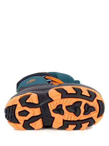Kimberfeel Winterstiefel "Tyfen" in Türkis/ Schwarz/ Orange