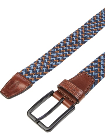 Camel Active Gürtel in Blau/ Hellbraun