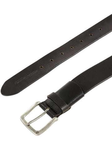 Camel Active Leder-Gürtel in Anthrazit