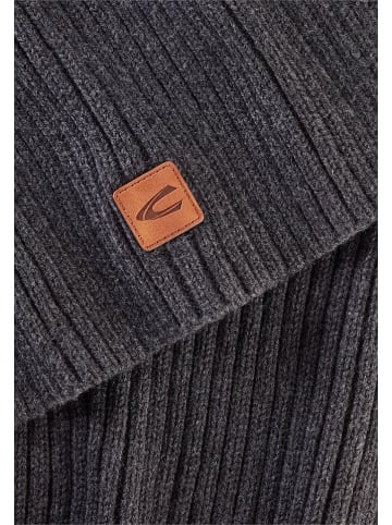 Camel Active Szal w kolorze antracytowym