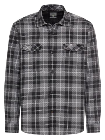 Camel Active Koszula - Regular fit - w kolorze czarno-szarym