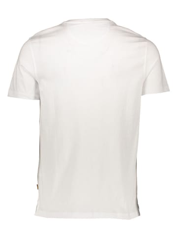 Camel Active Koszulka "Henley" w kolorze białym