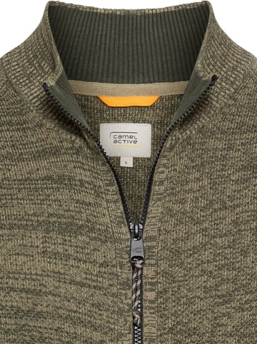 Camel Active Cardigan in Khaki