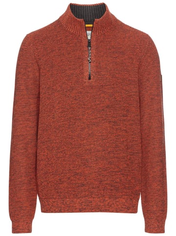 Camel Active Pullover in Rotbraun