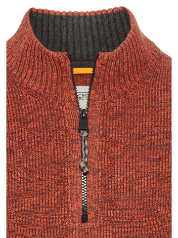 Camel Active Sweter w kolorze czerwonobrązowym