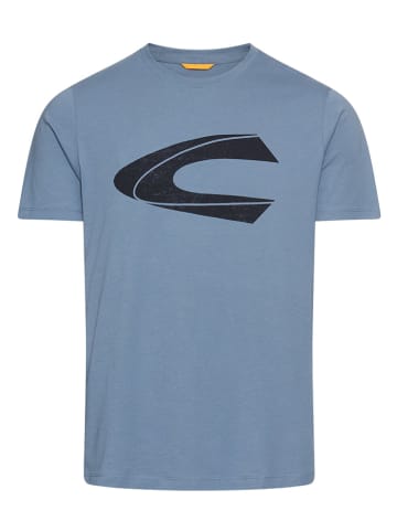 Camel Active Shirt in Hellblau/ Schwarz