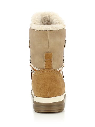 Kimberfeel Winterboots "Abigail" lichtbruin