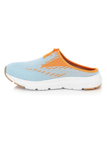 Kimberfeel Slipper "Avit" in Hellblau/ Orange