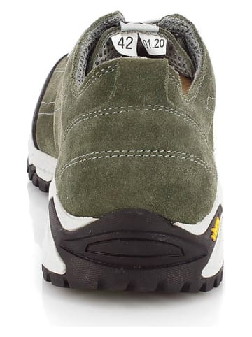 Kimberfeel Skórzane buty turystyczne "Belinda" w kolorze khaki