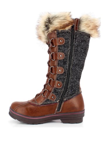 Kimberfeel Winterstiefel "Capucine" in Braun