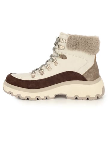 Kimberfeel Winterboots "Celina" in Beige/ Creme/ Braun