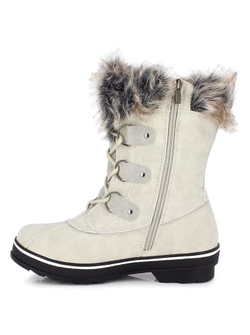 Kimberfeel Winterlaarzen "Emmy" lichtgrijs