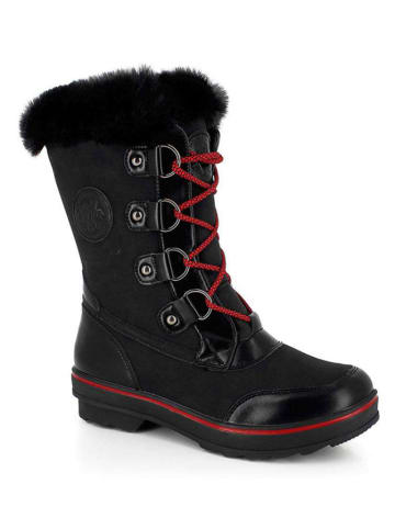 Kimberfeel Winterstiefel "Megeve" in Schwarz/ Rot