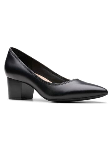 Clarks Leder-Pumps in Schwarz