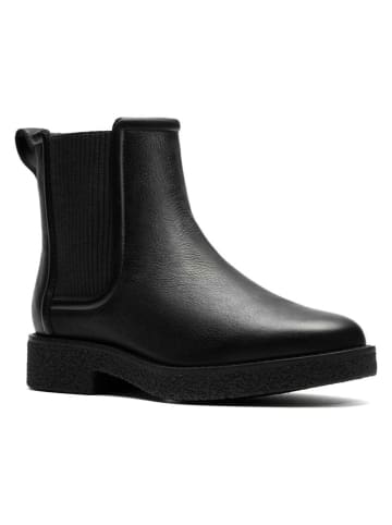 Clarks Leren chelseaboots zwart