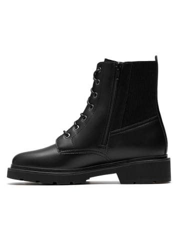 Clarks Leren boots zwart