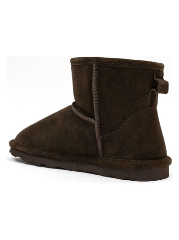 Clarks Leren winterboots bruin