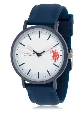 U.S. Polo Assn. Zegarek kwarcowy w kolorze granatowo-białym
