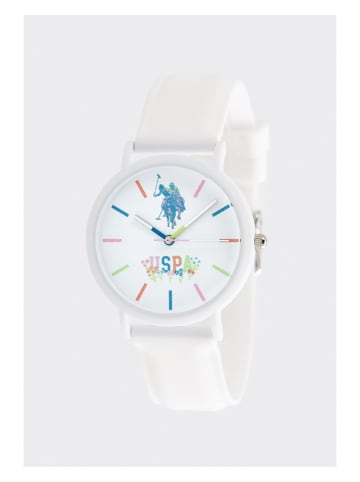 U.S. Polo Assn. Quarzuhr in Weiß