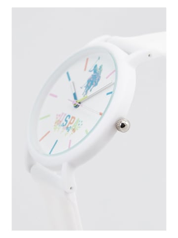 U.S. Polo Assn. Kwartshorloge wit