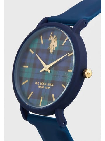 U.S. Polo Assn. Zegarek kwarcowy w kolorze granatowo-zielonym