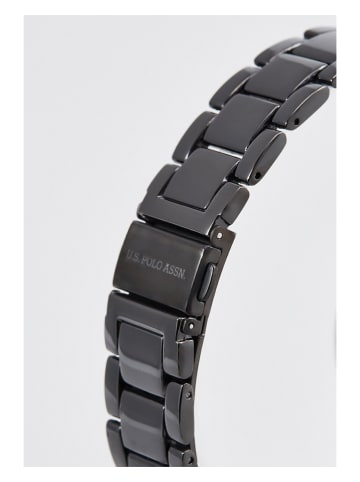 U.S. Polo Assn. Kwartshorloge zwart